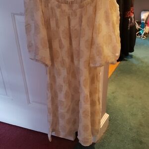 Wonderly Beige Textured Dress